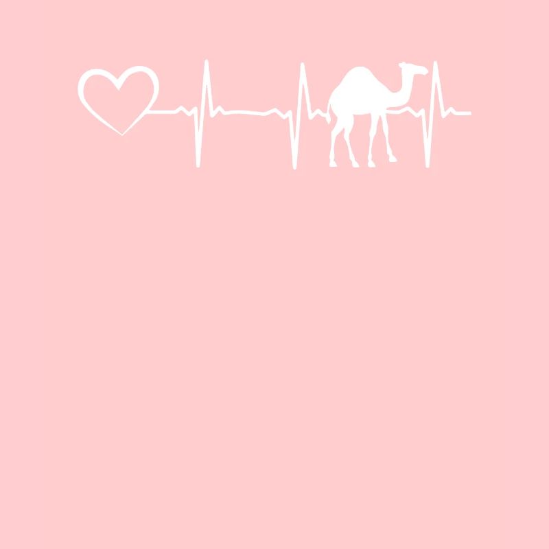 Camel Heartline Heart Camel Dromedary Camel Heartb