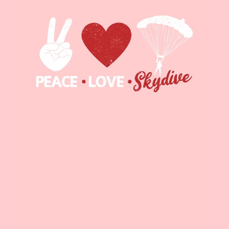 Funny Skydiving Lovers Skychute