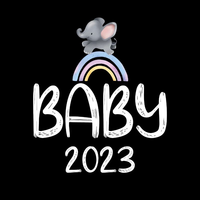 Bébé 2023 Éléphant mignon