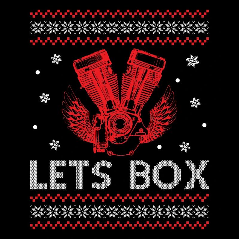 Ugly Christmas Engine Car Tuning - Lets Box