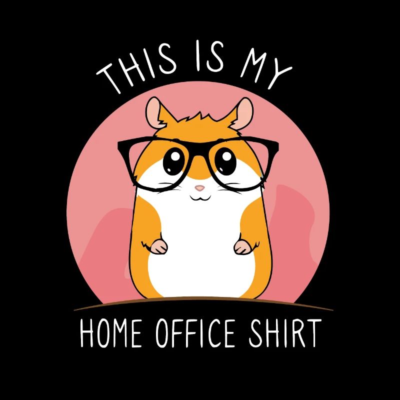 This is my home office hamster