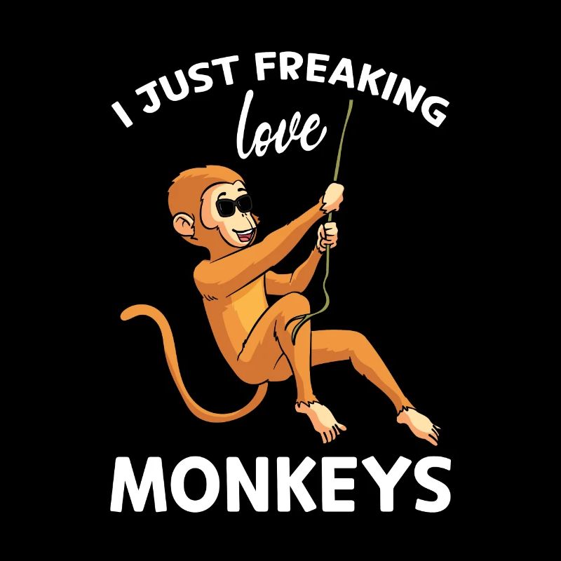 I Just freaking love Monkeys - Orangutan Monkey Lo