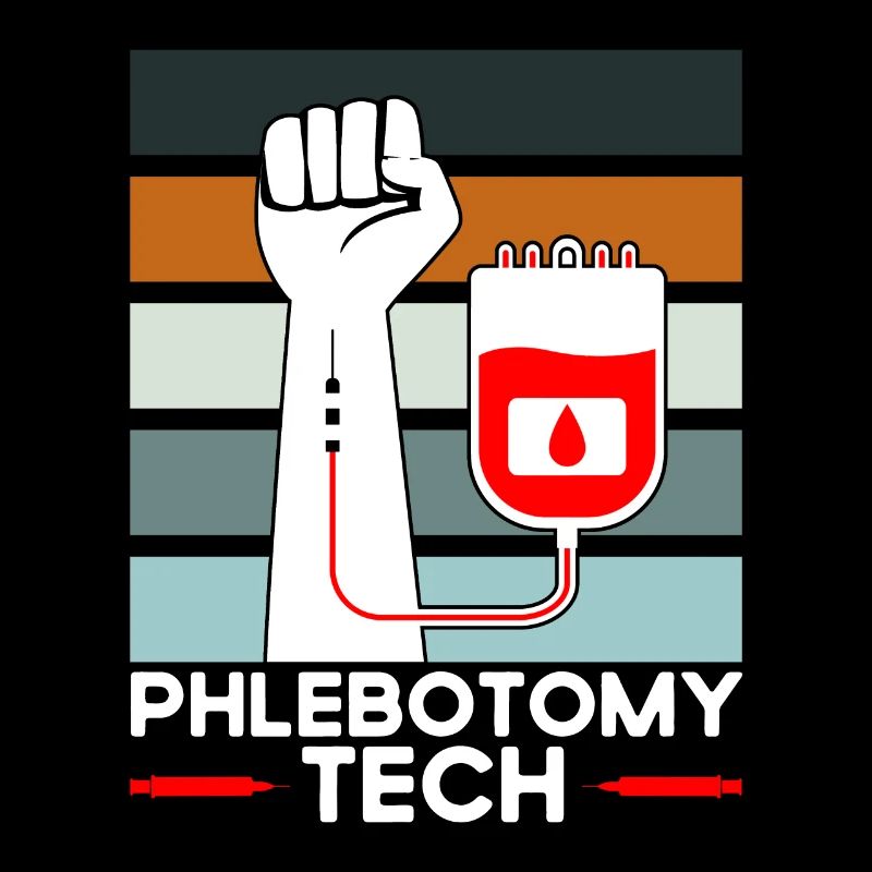 Phlebotomy Blood Sample Phlebotomist Tech Gift