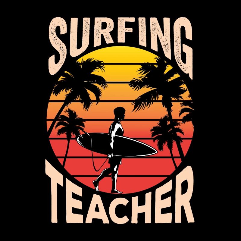 Moniteur de surf planche de surf surf surfer