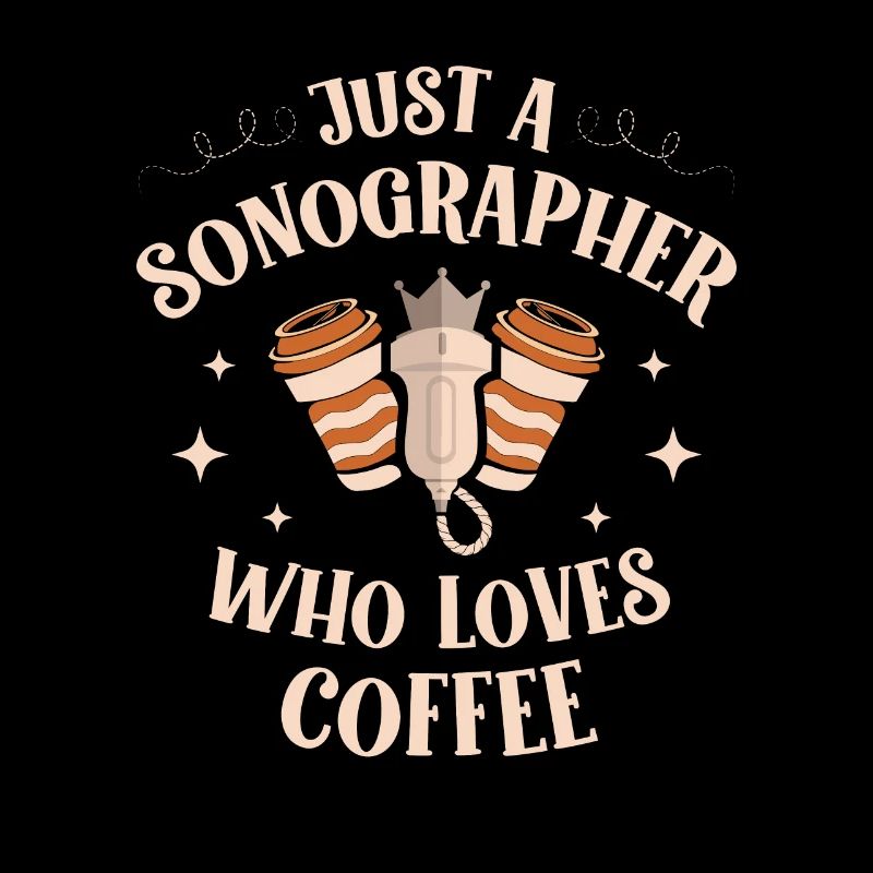 Nur Ein Sonograph, Der Kaffeetrinker Liebt
