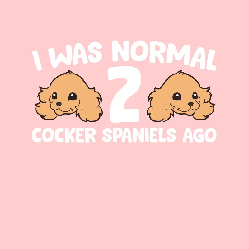 Cocker Spaniel Dog I était normal avant 2 Cocker