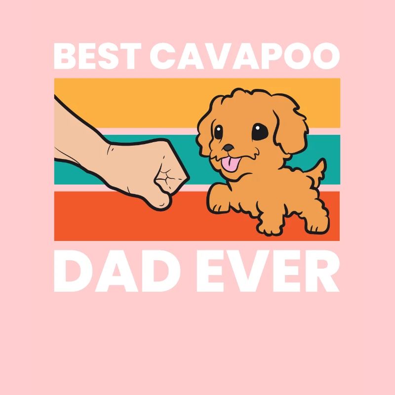 Cavapoo Dog Papa Cavoodle Meilleur Cavapoo Papa