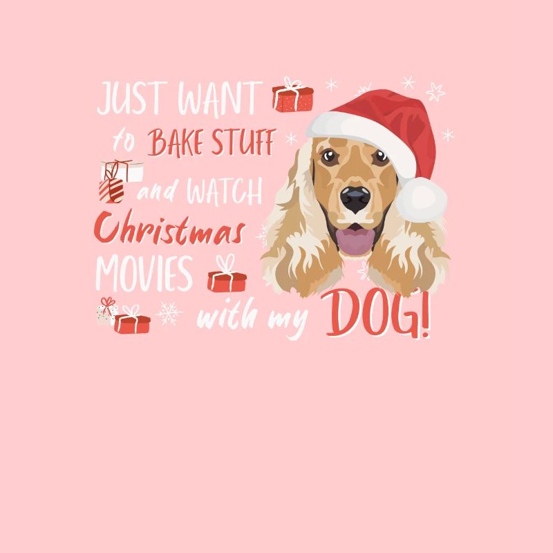 Deutsch Cocker Spaniel Merry Christmas