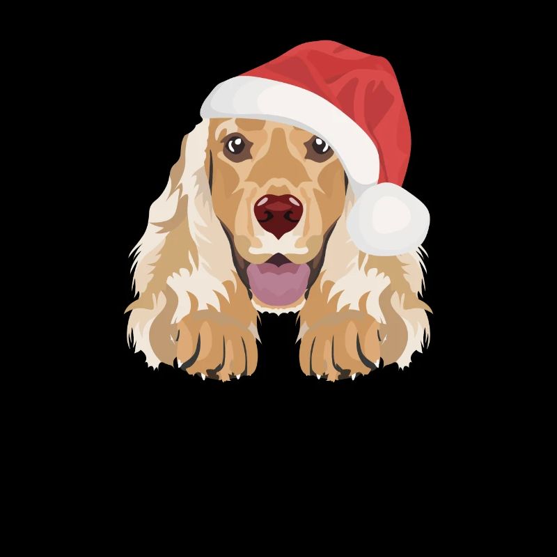 Deutsch Cocker Spaniel Joyeux Noël