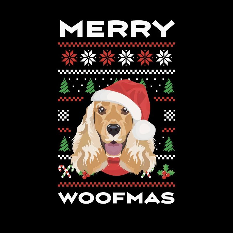 Deutsch Cocker Spaniel Joyeux Noël