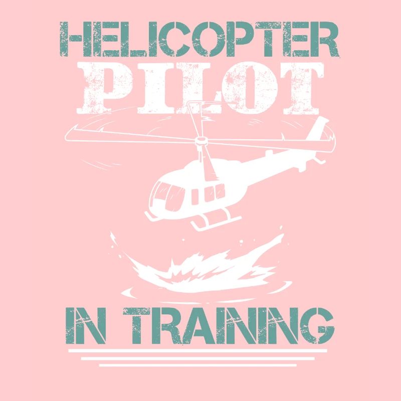 Lustiger Hubschrauberpilot Luftfahrt