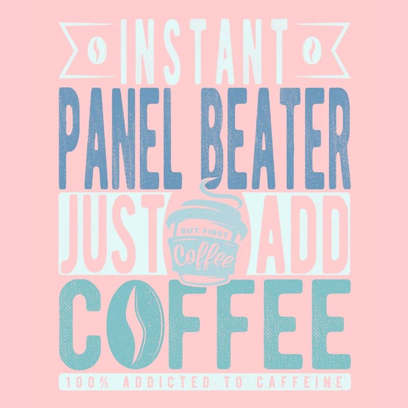 Panel Racket Coffee Saying