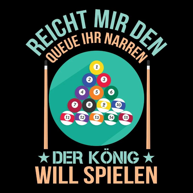 Reicht Mir Den Queue Ihr Narren Billard Pool 9