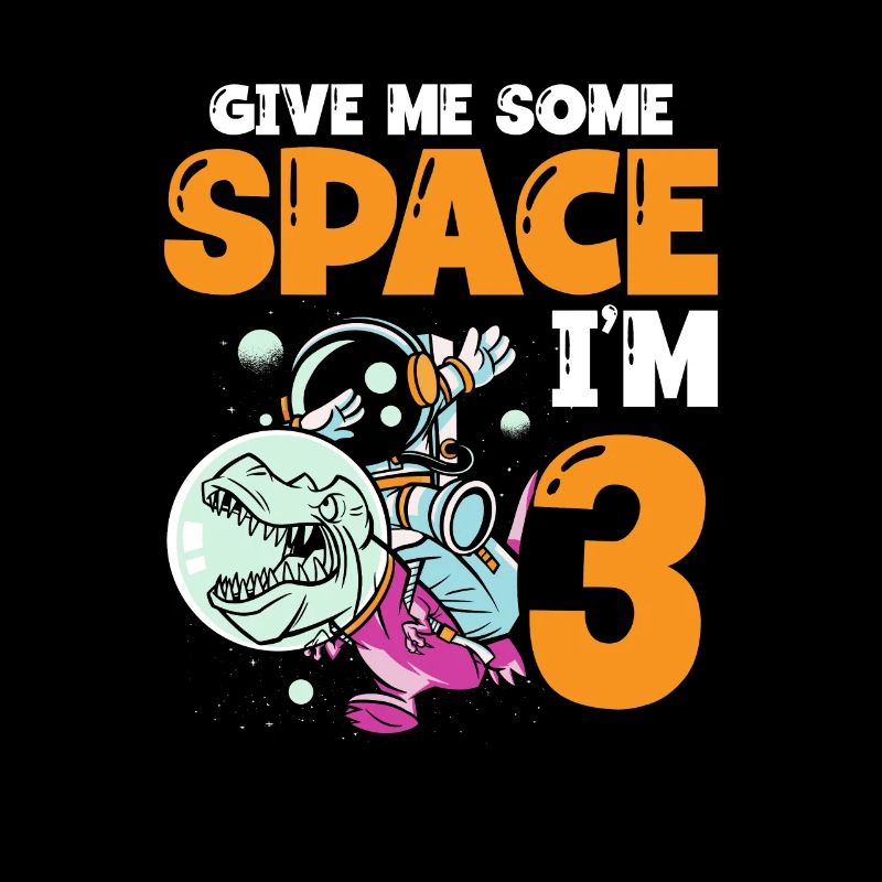 Give me some space, I'm 3 astronauts all