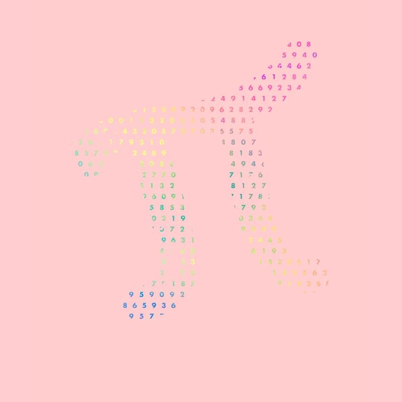 Chiffres de Pi dans les numéros de code source Pi Jour 3.14159