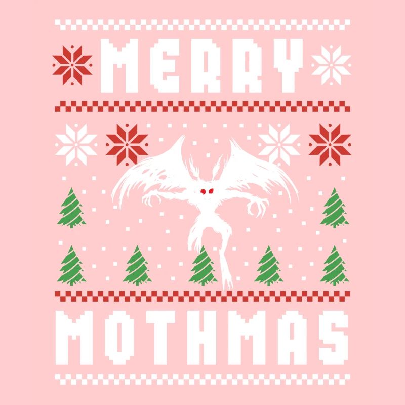 Mothman Pull de Noël moche Merry Mothmas