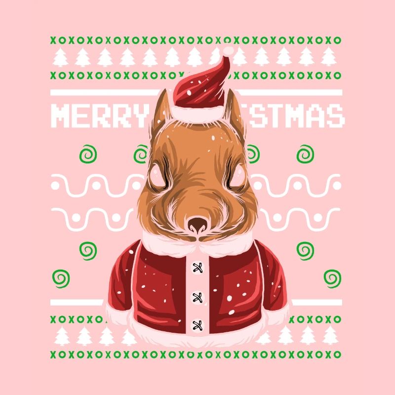 Pull de Noël moche Tshirt Chien de Noël