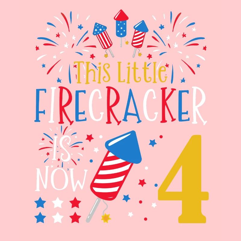 This little firecracker is now 4 July 4.