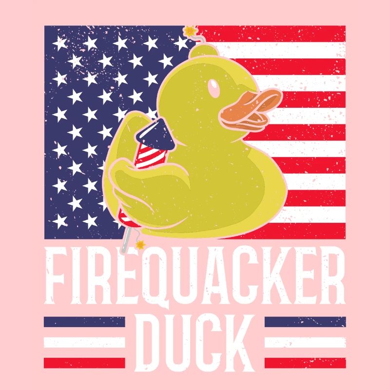 Firequacker Duck 4 juillet Firecracker