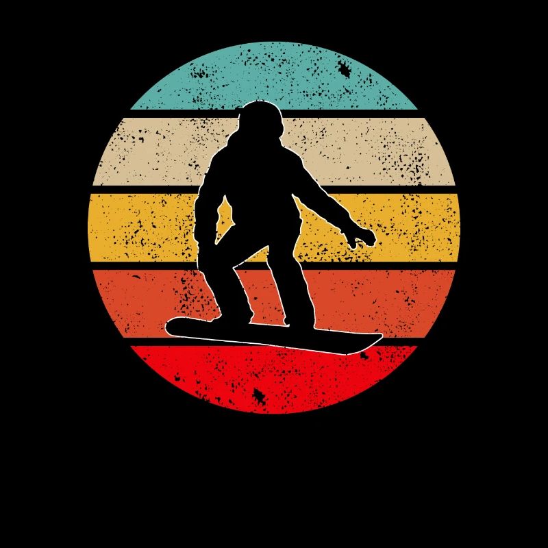 Snowboarding Retro