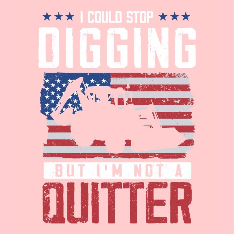 Excavator driver, dig things out