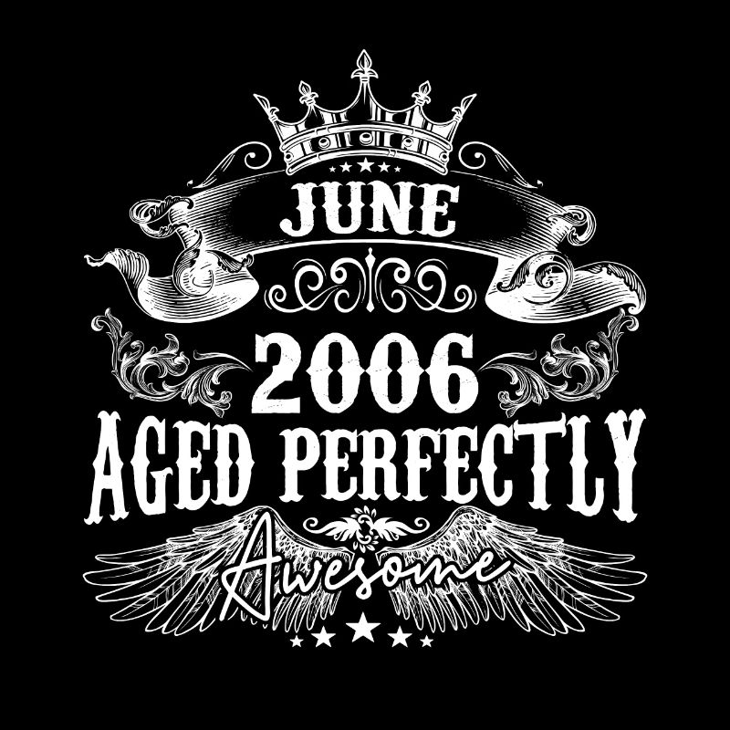2006| Juni 2006 Geburtstag Perfekt gealtert