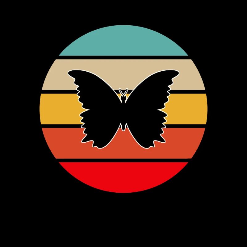 Schmetterling Retro