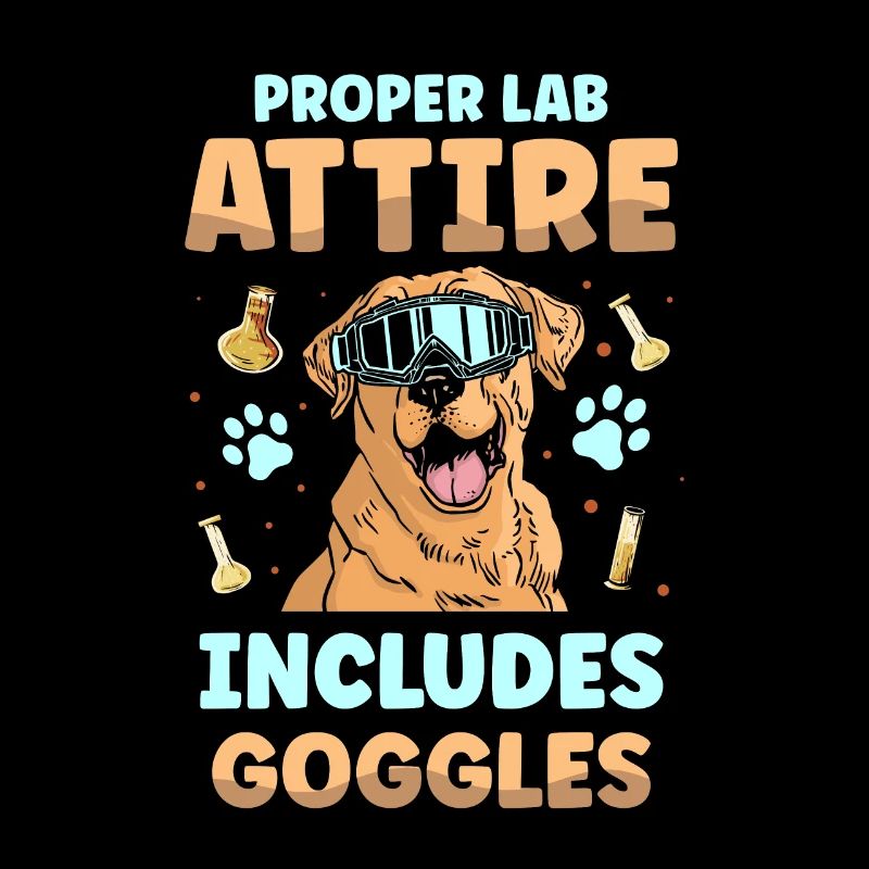 The right laboratory clothing includes a