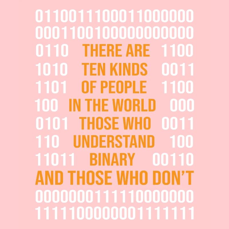 Programming Binary Code There Are 10 Kinds Of Peop