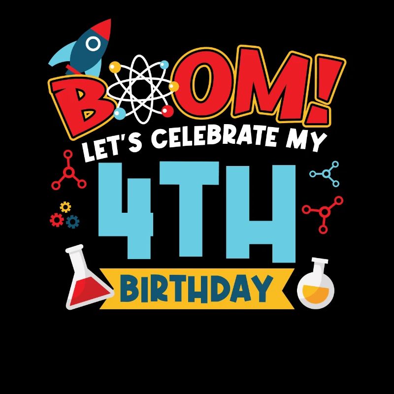 Boum Célébrons mon 4e anniversaire