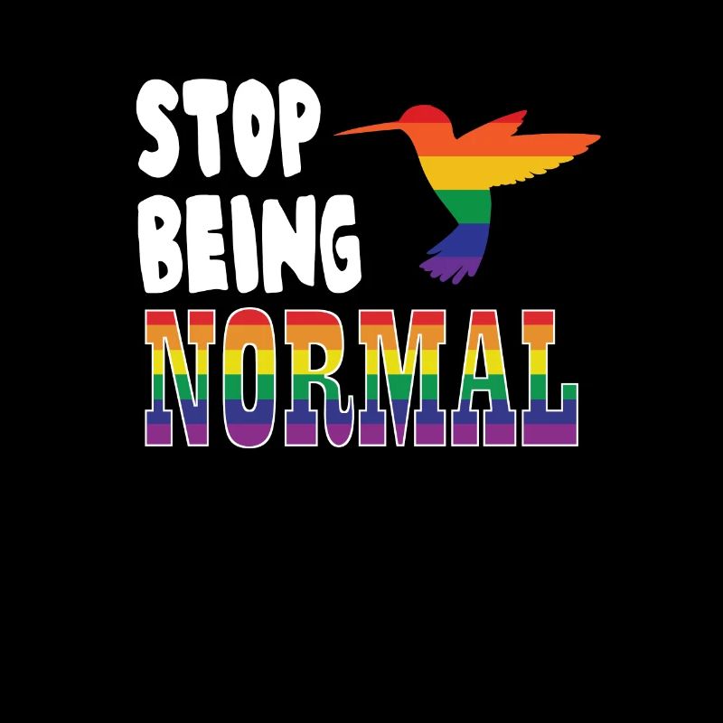 Stop Being Normal Pride Lqbtq