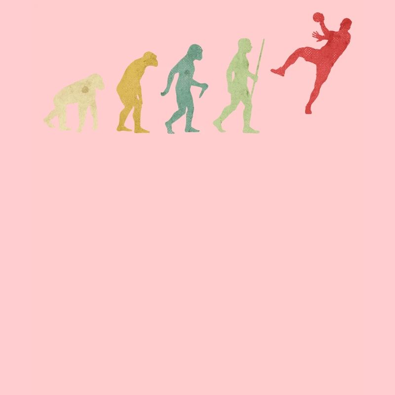 Handboll wirf männliche Evolution