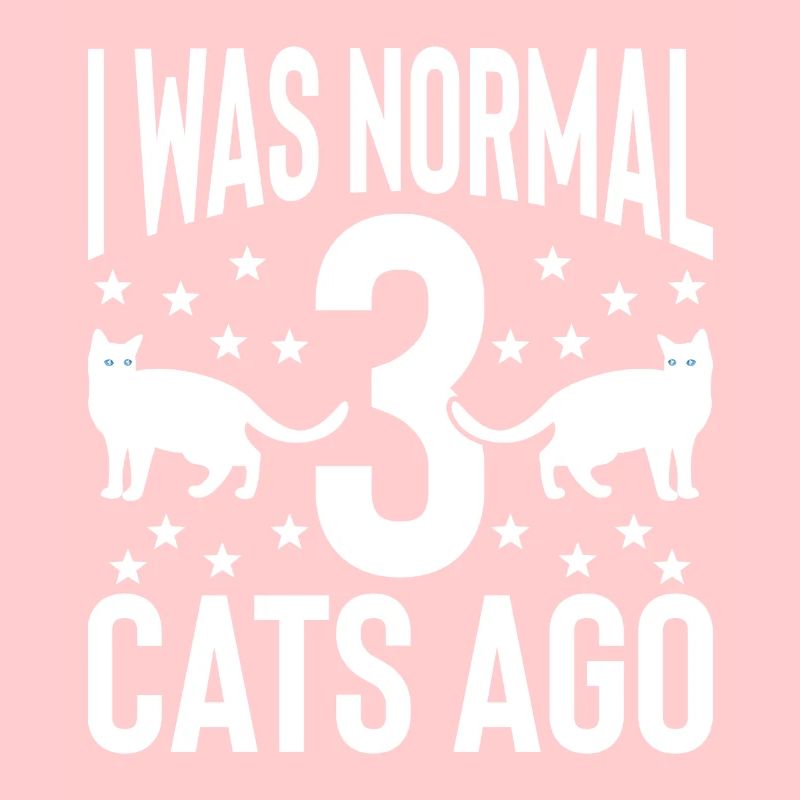 J’étais normal devant 3 chats