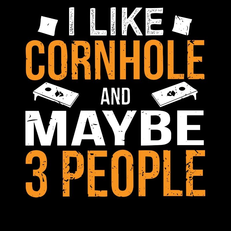 Cornhole, cornhole, cornhole player