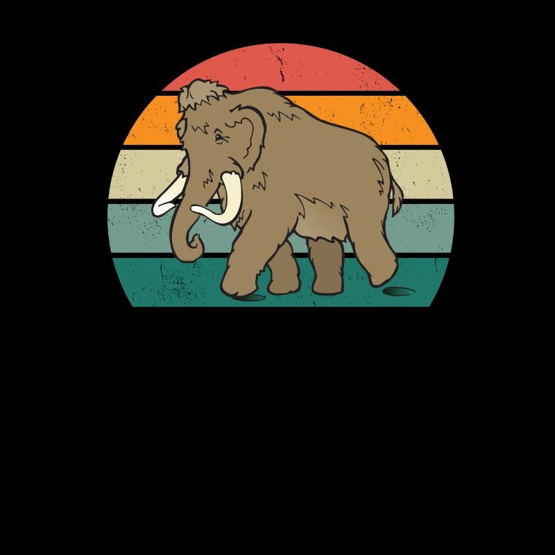 Mammut Eiszeit Elefanten Fell Schnee Eis Steinzeit