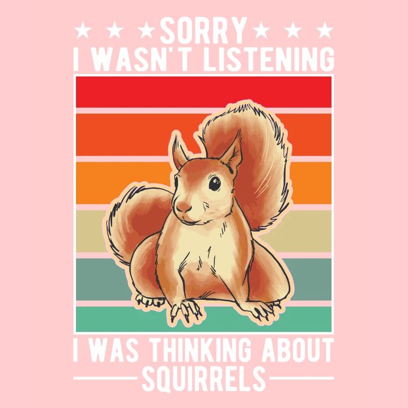 Eichhörnchen Geschenk Grauhörnchen Squirrel