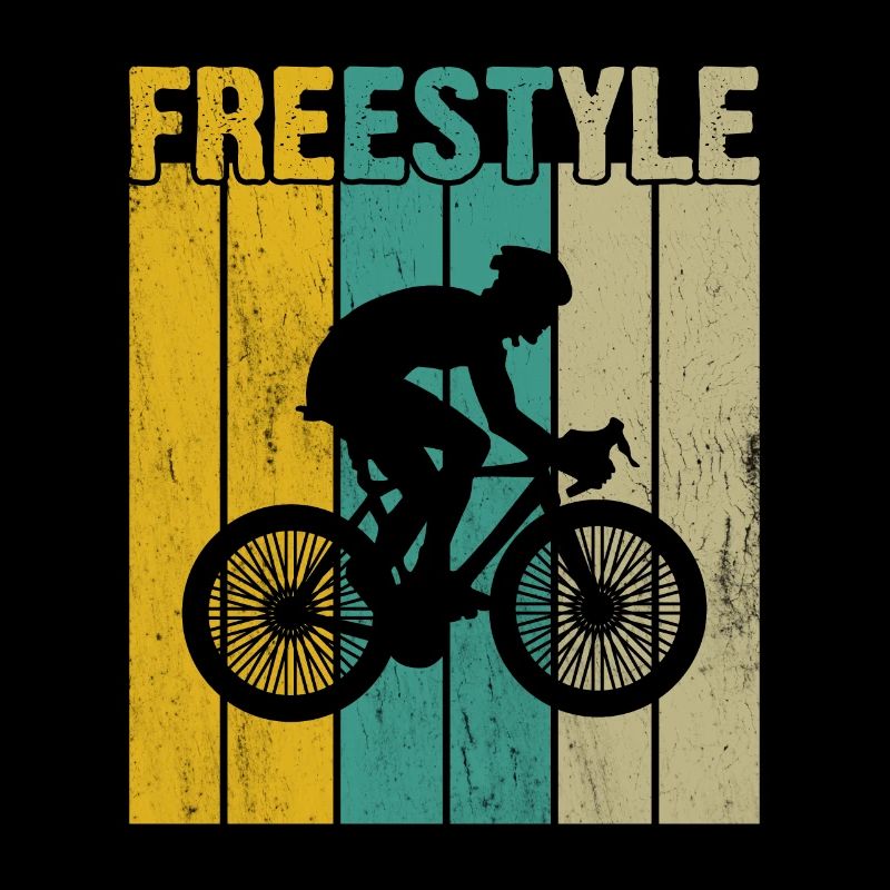 BMX Freestyle Radfahrer