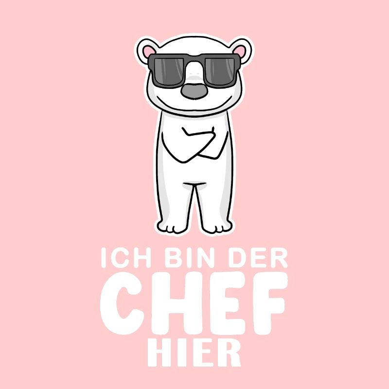 Cool Eisbär Chef Spruch