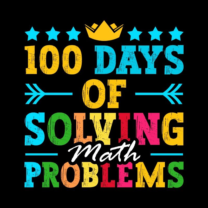 100 days to solve math problems