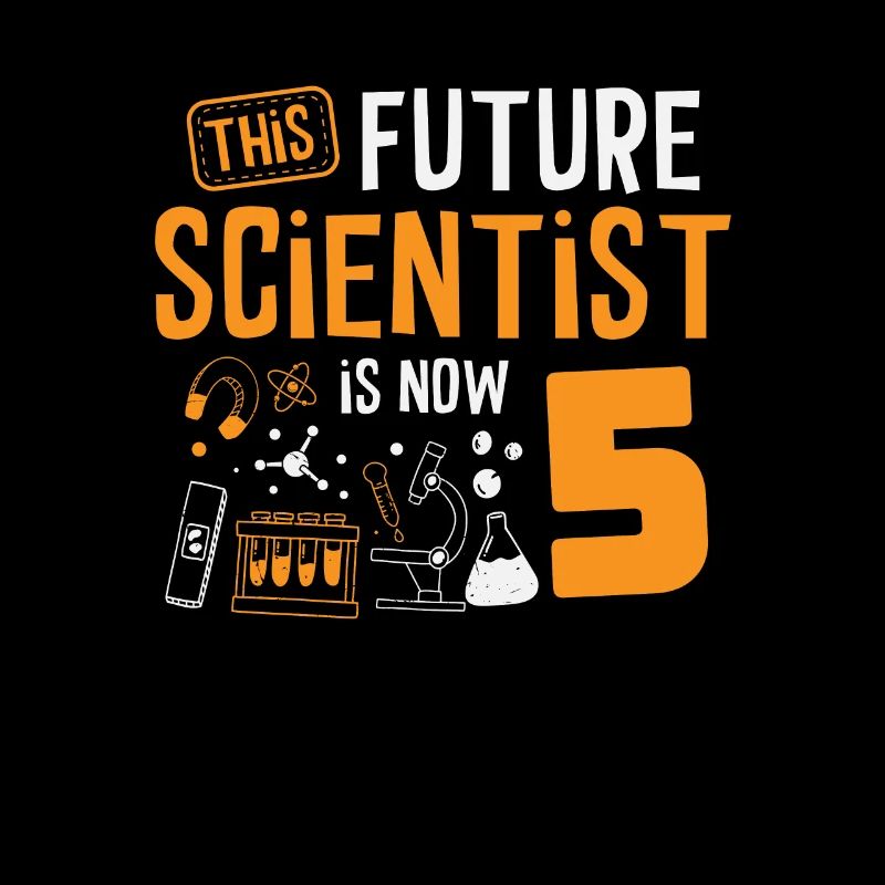 This future scientist is now celebrating
