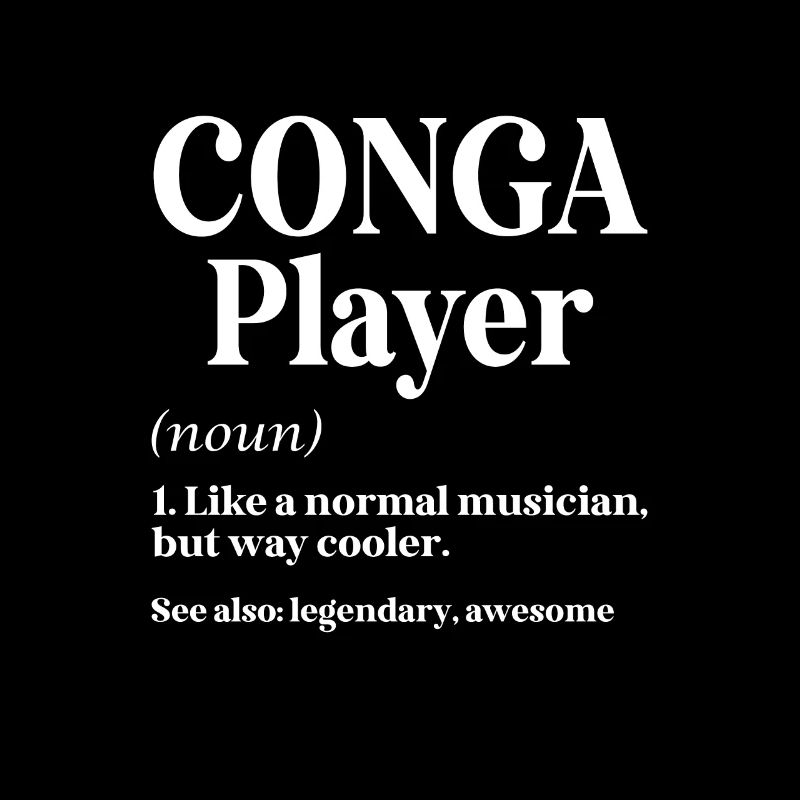 Conga Drum Musician Drumline
