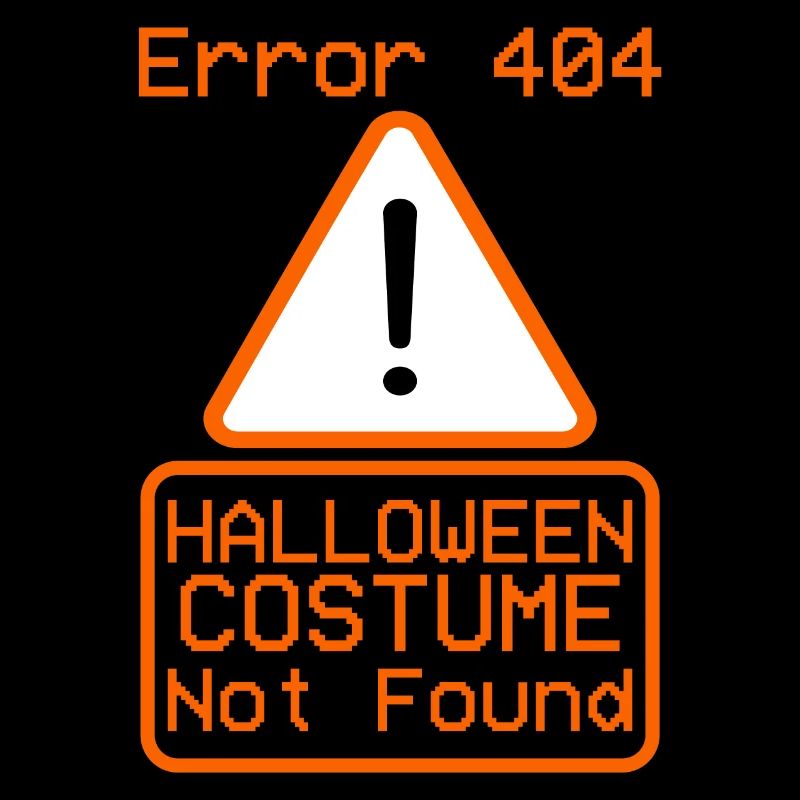 Fehler 404 Kostüm Nicht Gefunden Halloween Coding