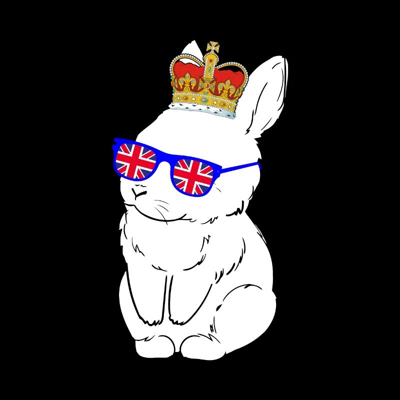 Rabbit Queen Elizabeth II British Crown