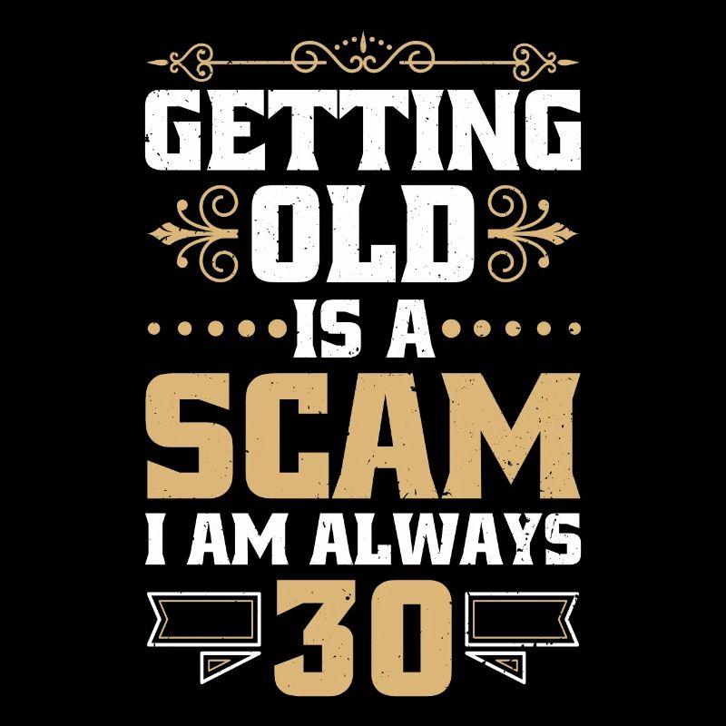 Growing old is a scam, I am always