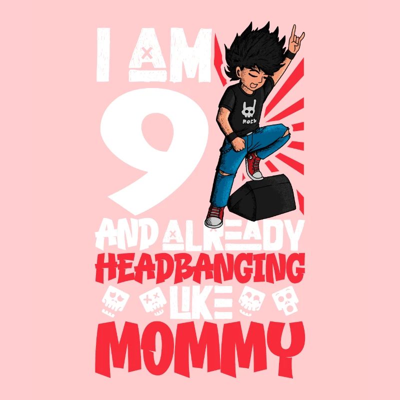 Ich bin 9 - Jungen Rocker