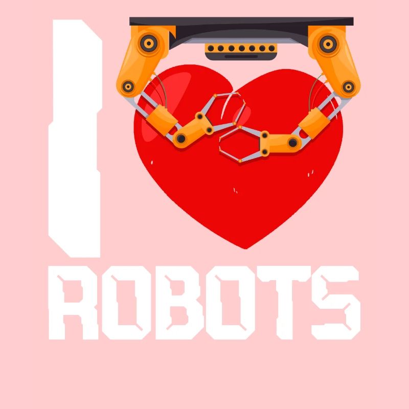 Robot Robotics Engineer Heart I