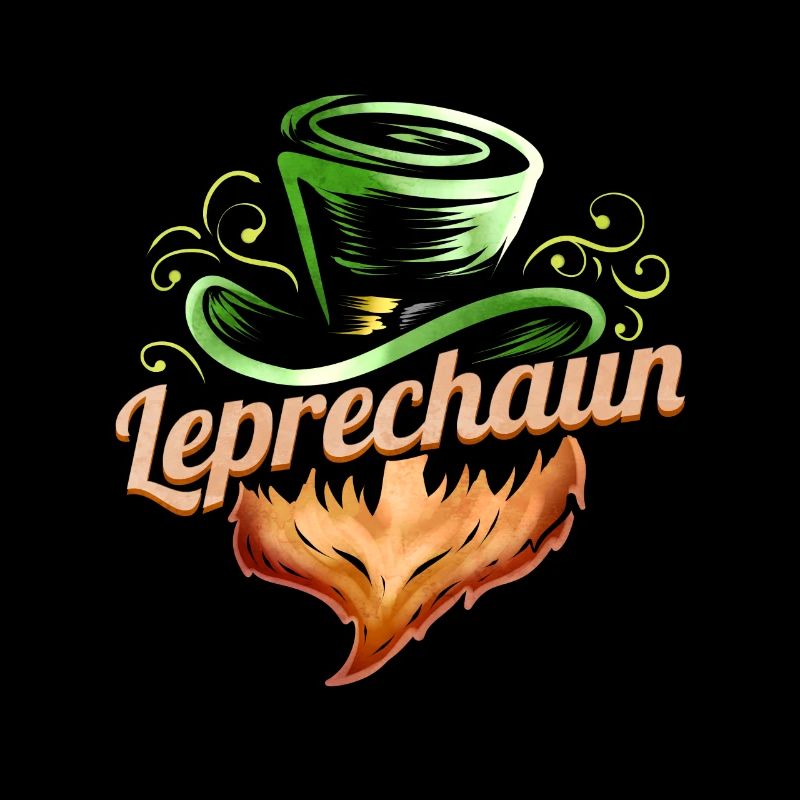 Green Hat, Red Beard, Leprechaun On St Patricks