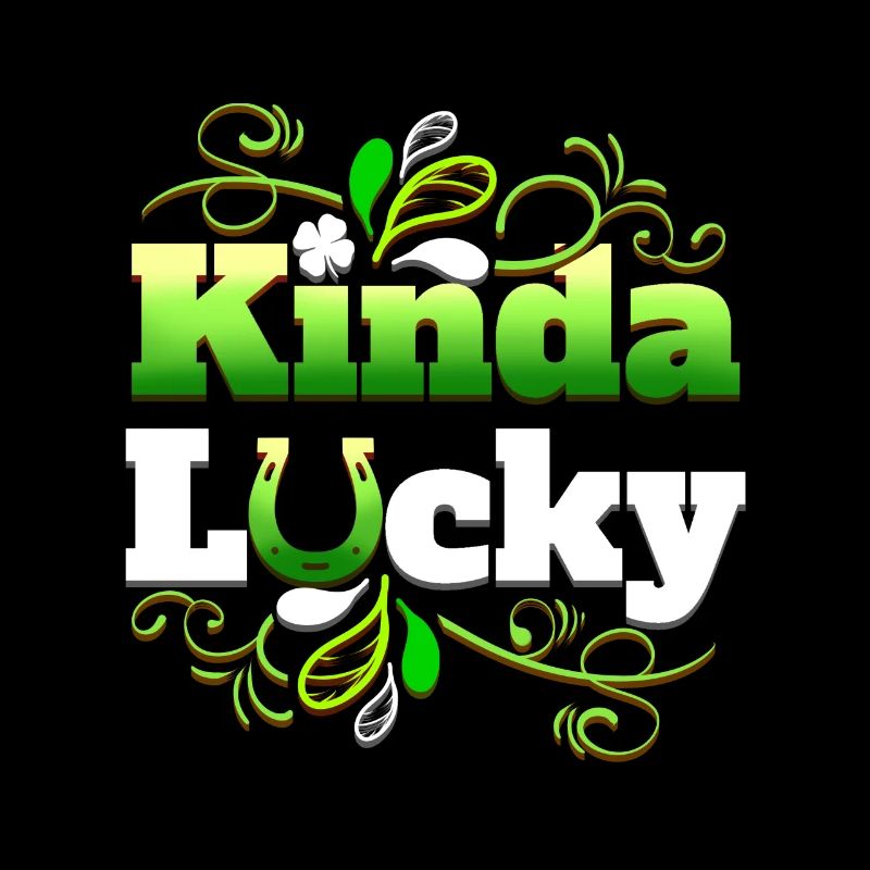Kinda Luck Horseshow et trèfle à St Patrick