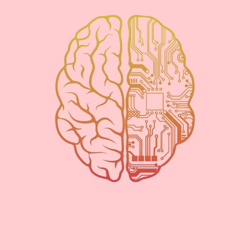 Programmer HTML - Developer Programming Brain Cool