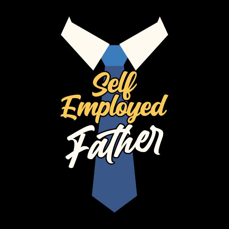 Selbständiger Vater Freelancer Selbstständig